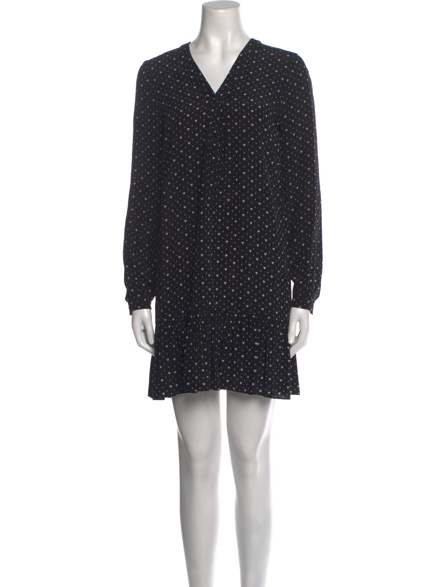 Saint Laurent Silk Mini Dress