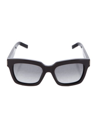Saint Laurent Square Gradient Sunglasses