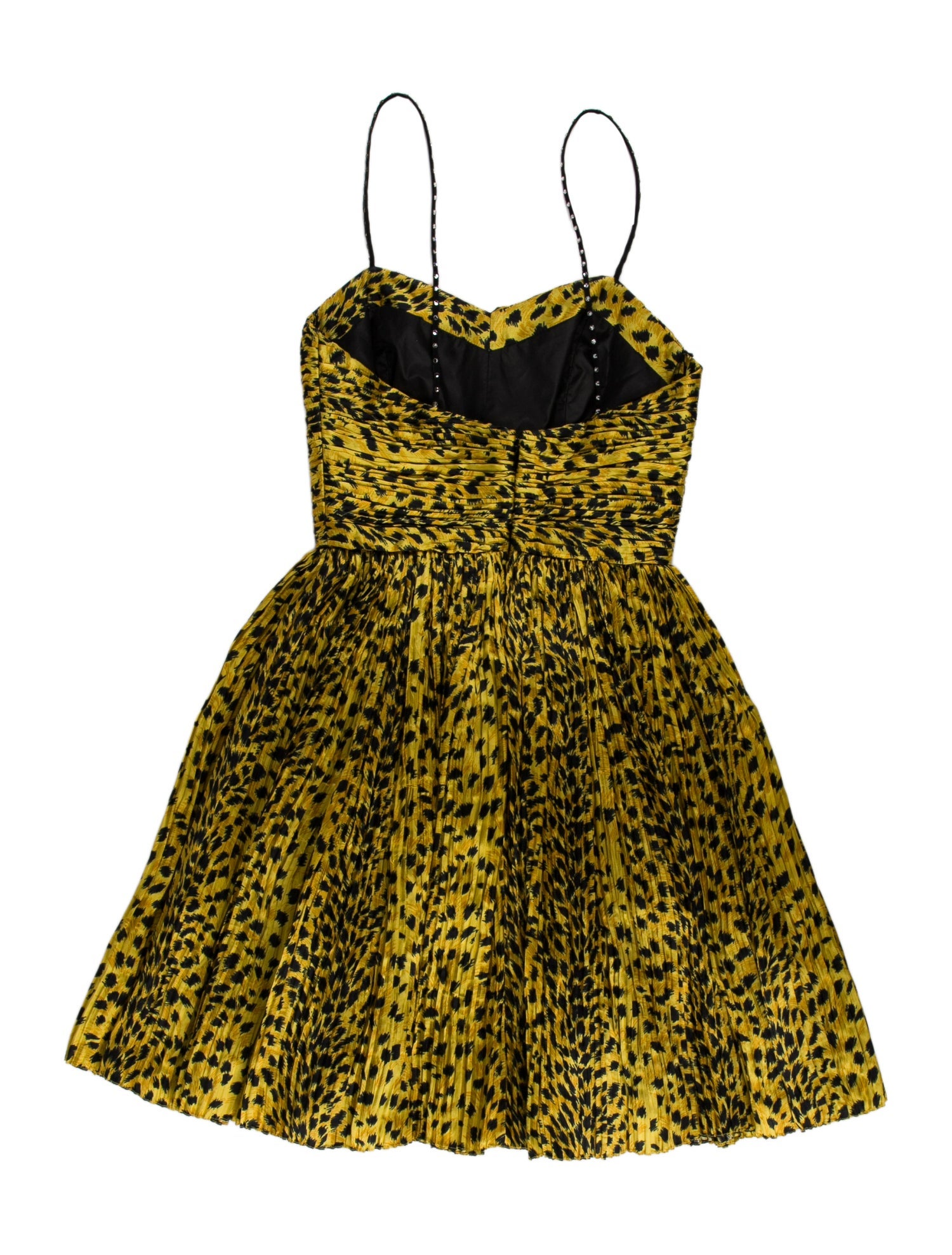 Saint Laurent Animal Print Mini Dress w/ Tags