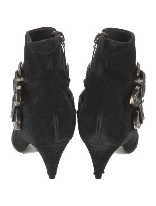 Saint Laurent Suede Sock Boots