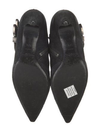 Saint Laurent Suede Sock Boots