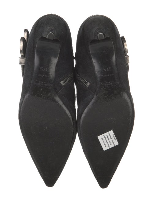 Saint Laurent Suede Sock Boots