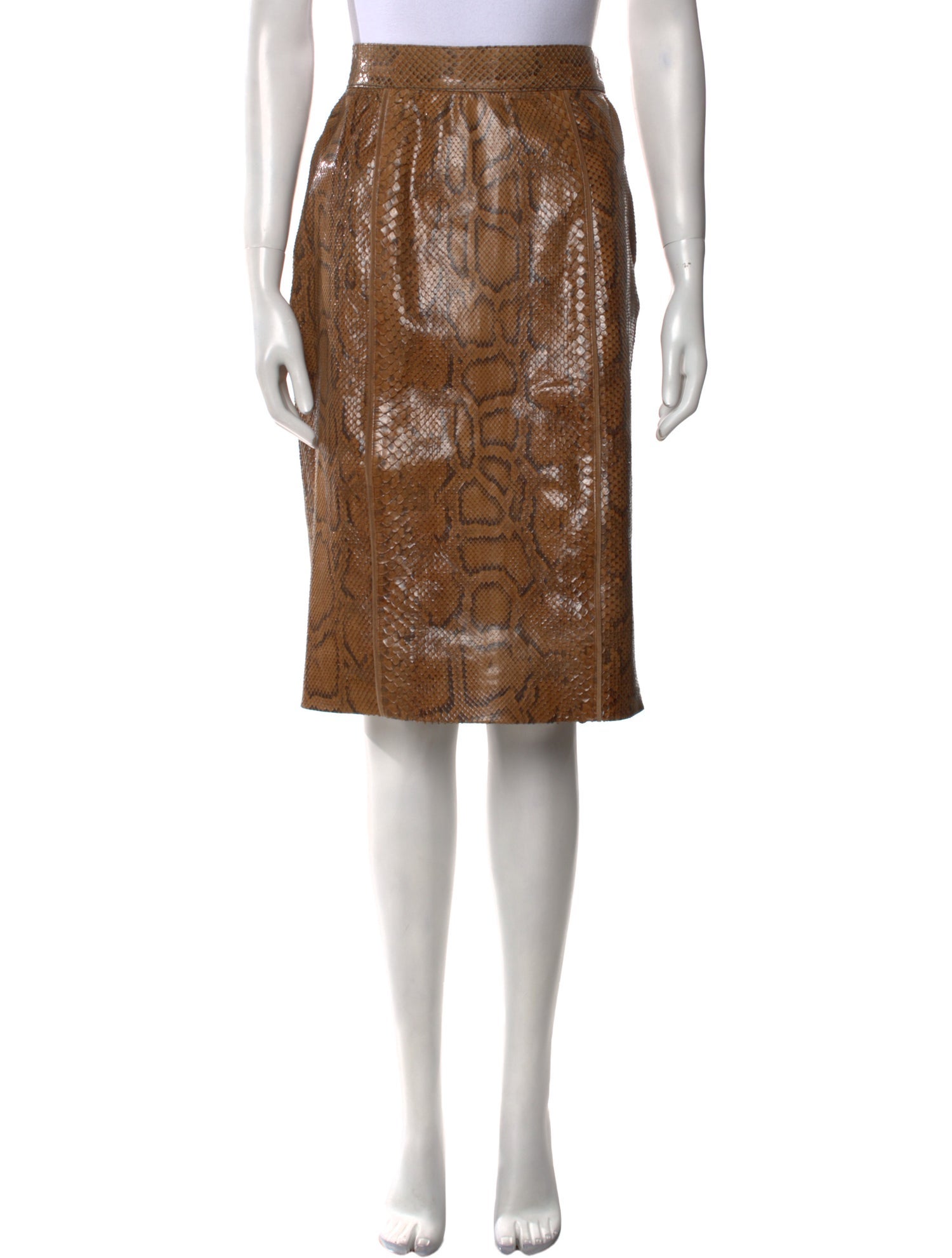 Yves Saint Laurent Rive Gauche Vintage Knee-Length Skirt