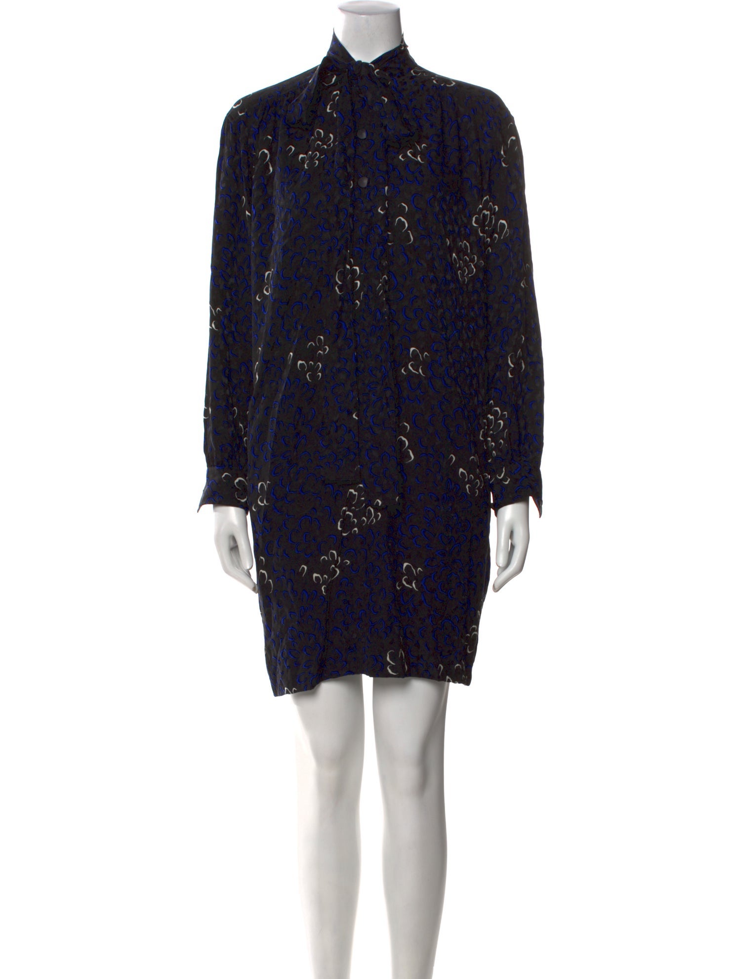 Yves Saint Laurent Rive Gauche Vintage Knee-Length Dress