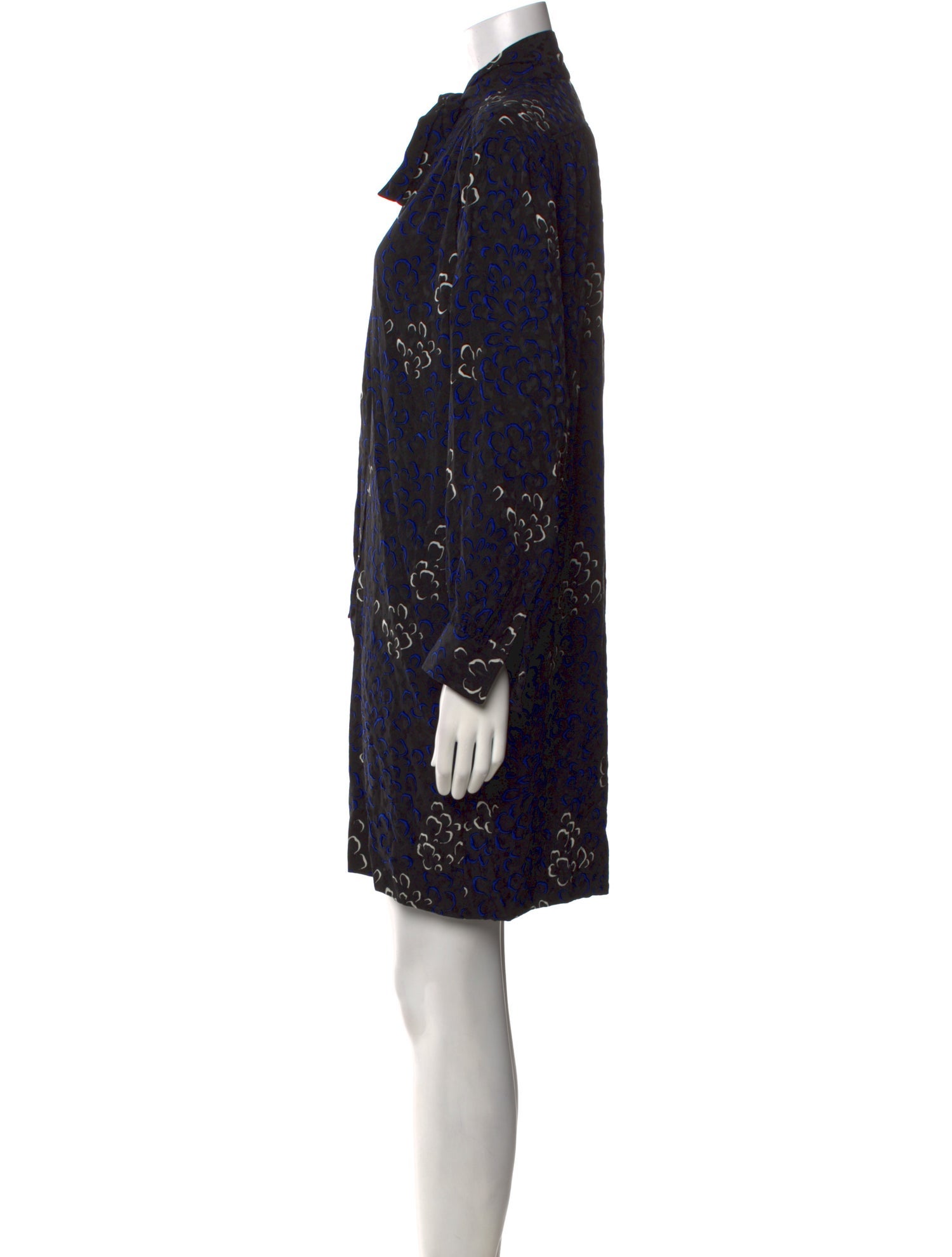 Yves Saint Laurent Rive Gauche Vintage Knee-Length Dress