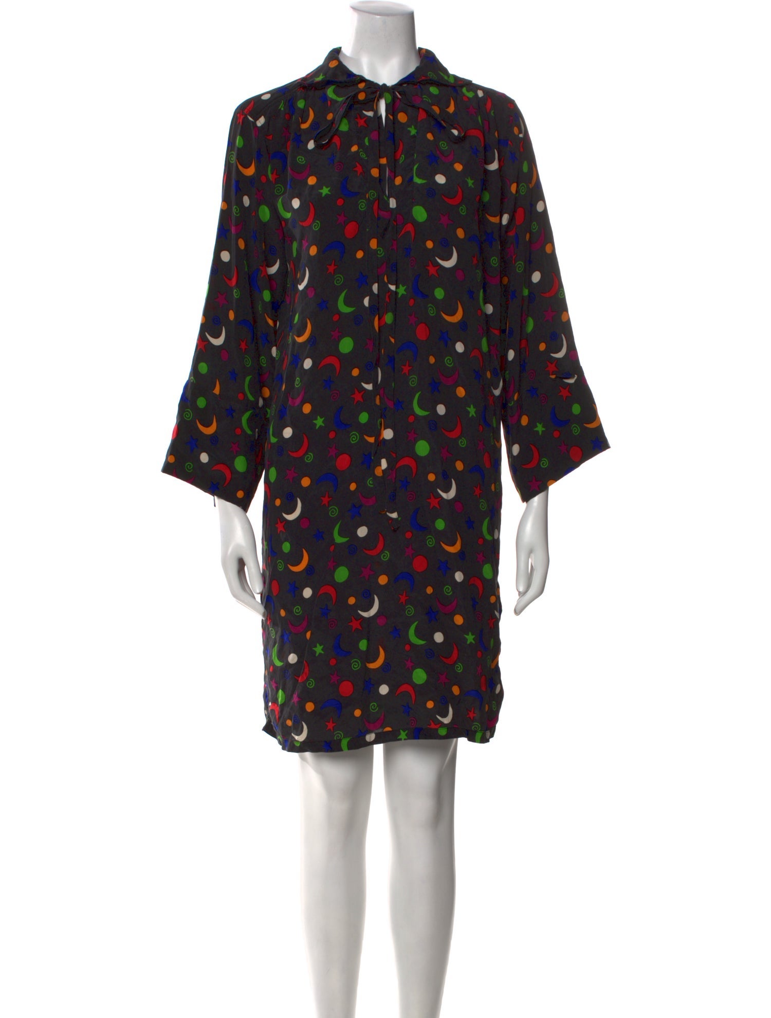 Yves Saint Laurent Rive Gauche Vintage Knee-Length Dress