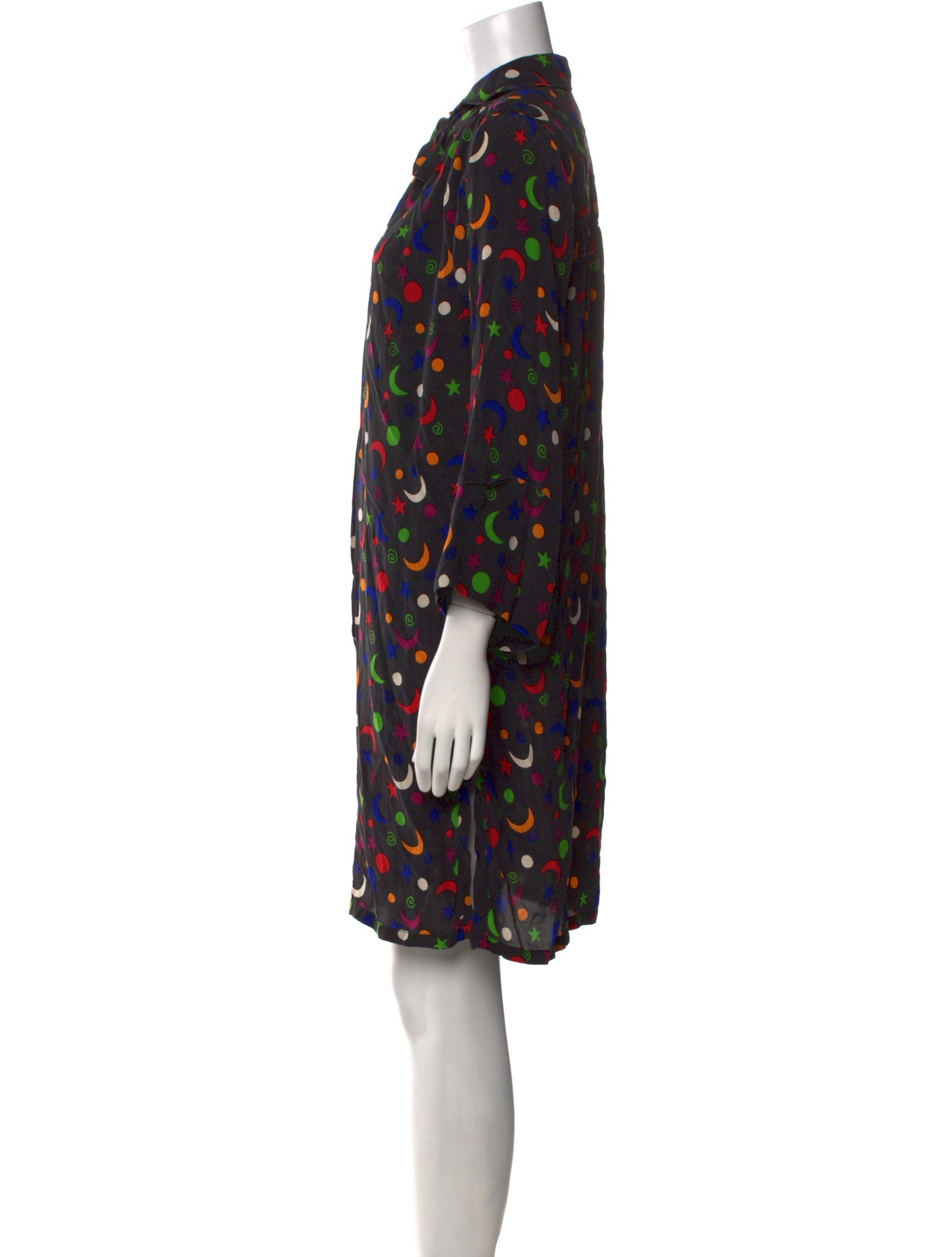 Yves Saint Laurent Rive Gauche Vintage Knee-Length Dress