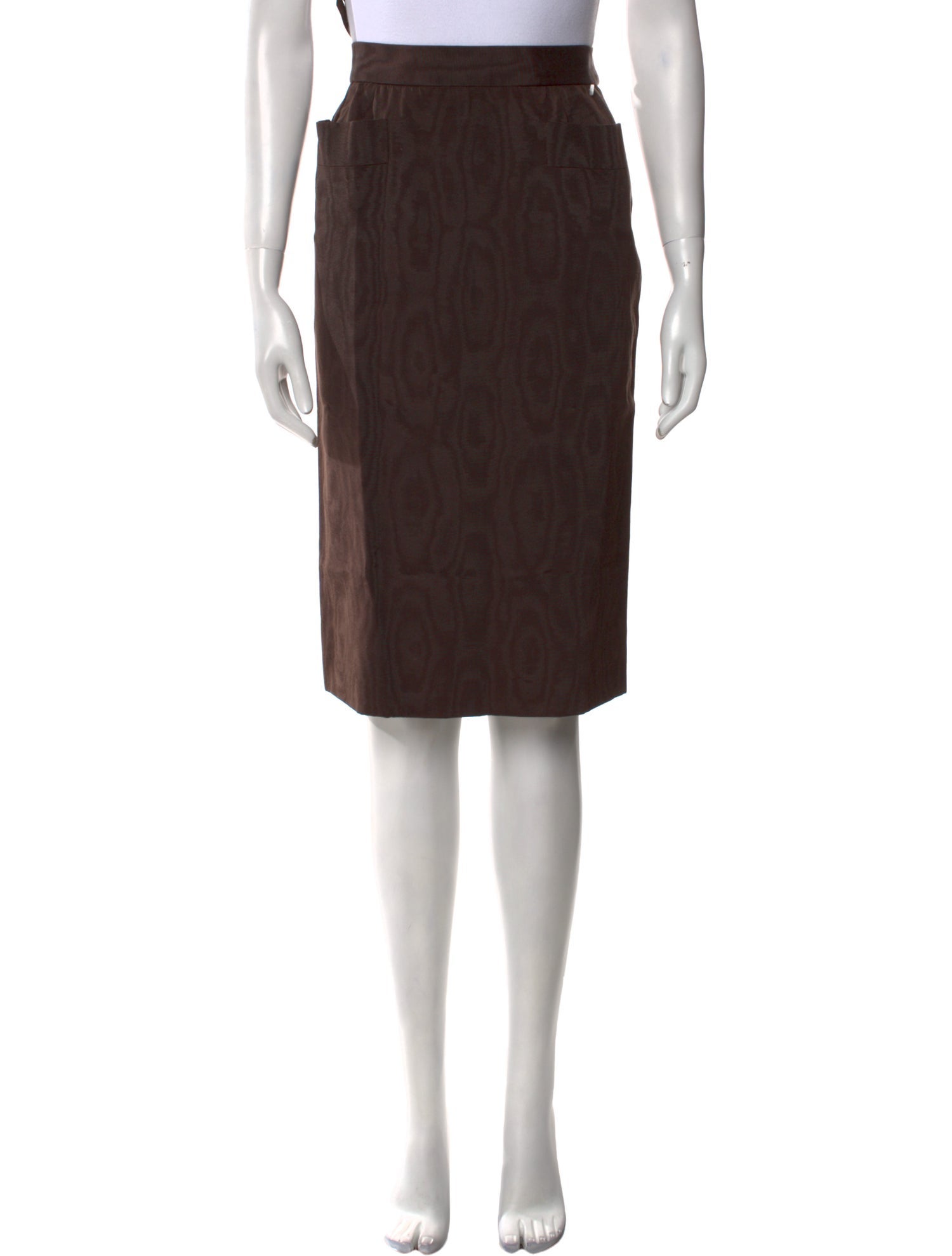 Yves Saint Laurent Rive Gauche Vintage Knee-Length Skirt