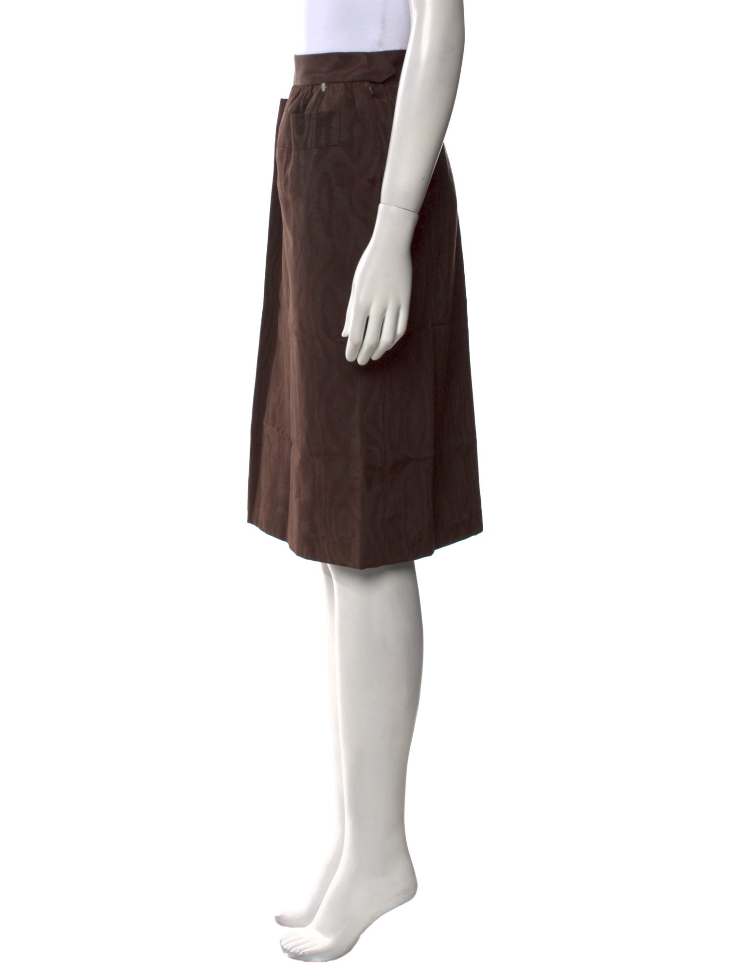 Yves Saint Laurent Rive Gauche Vintage Knee-Length Skirt