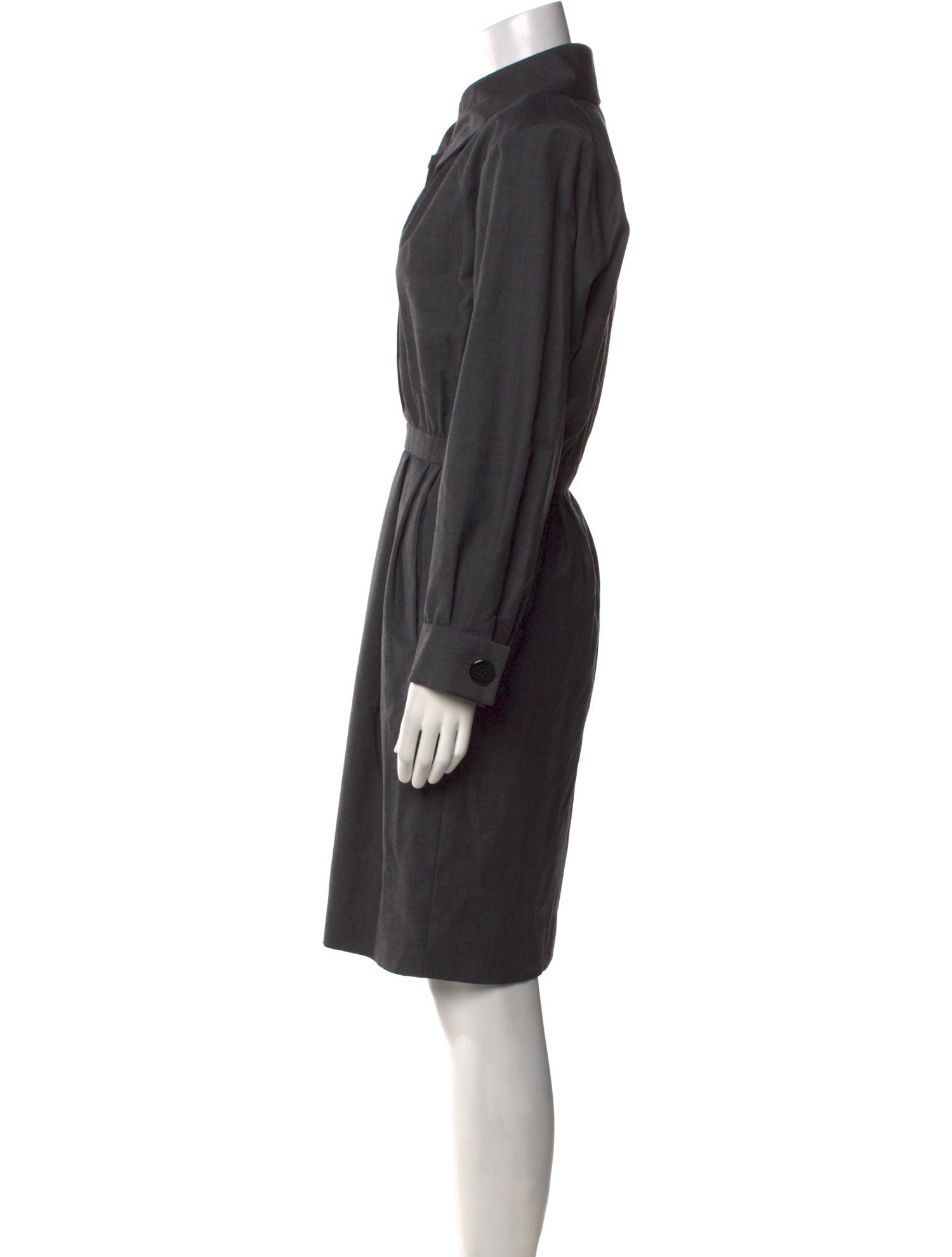 Yves Saint Laurent Rive Gauche Vintage Midi Length Dress