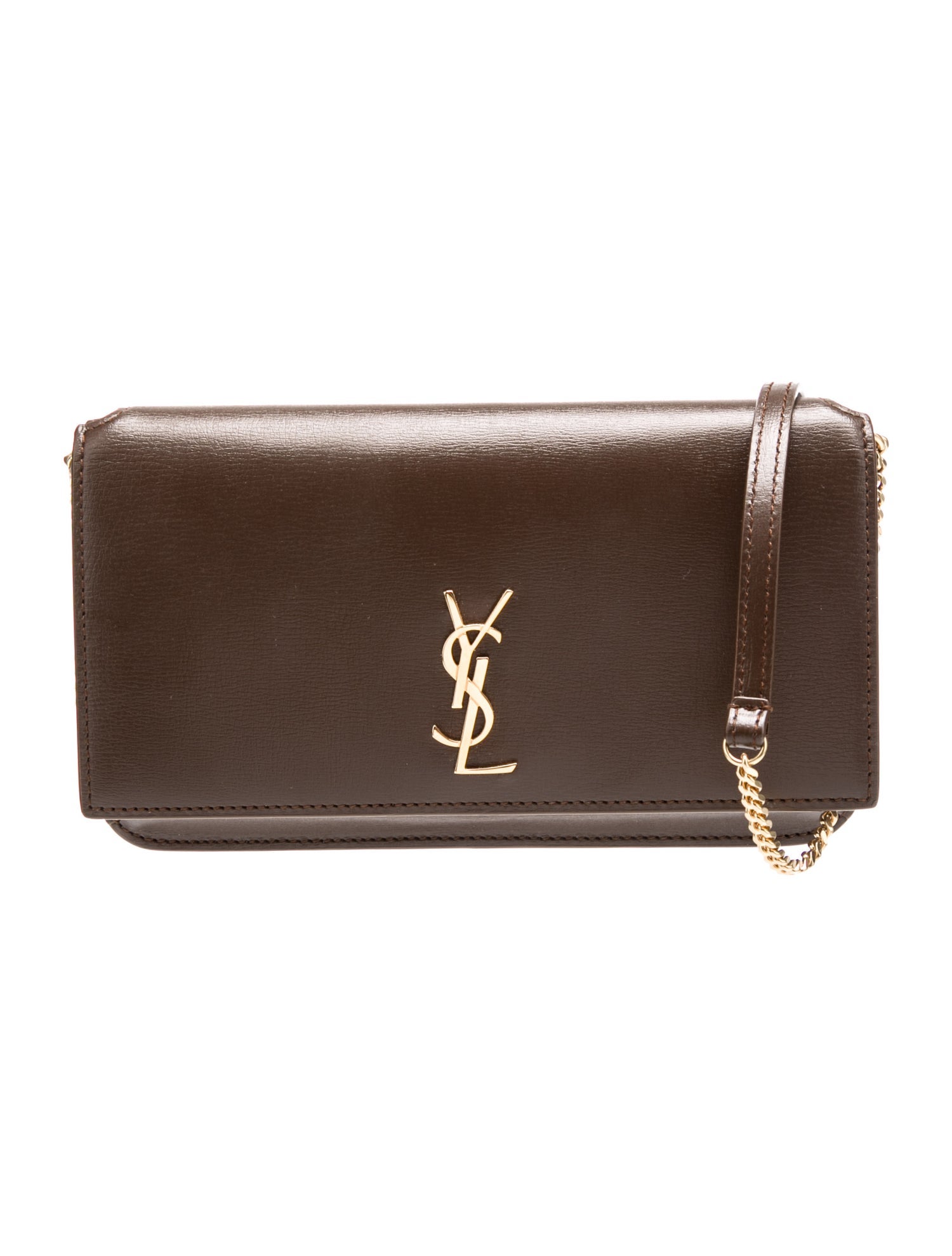 Saint Laurent Leather Cassandre 2022