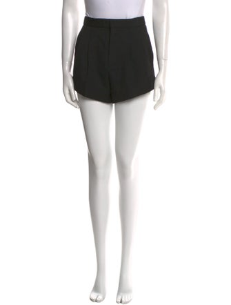 Saint Laurent Virgin Wool Mini Shorts