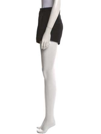 Saint Laurent Virgin Wool Mini Shorts