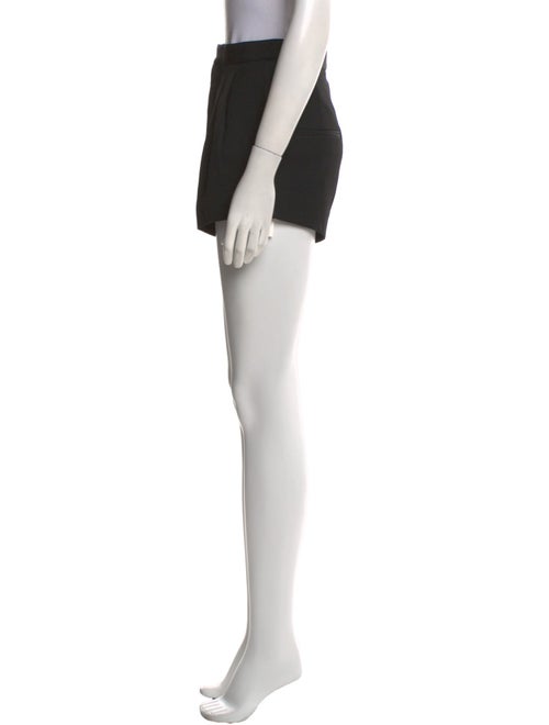 Saint Laurent Virgin Wool Mini Shorts