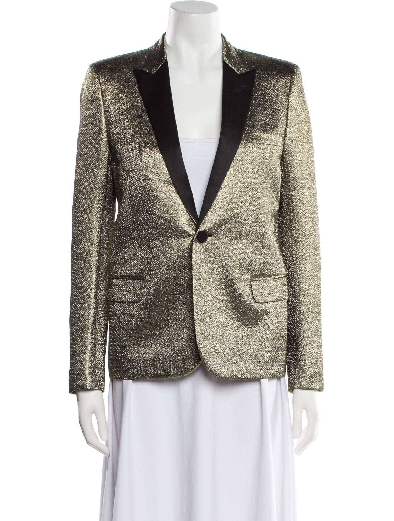 Saint Laurent 2013 Printed Blazer w/ Tags