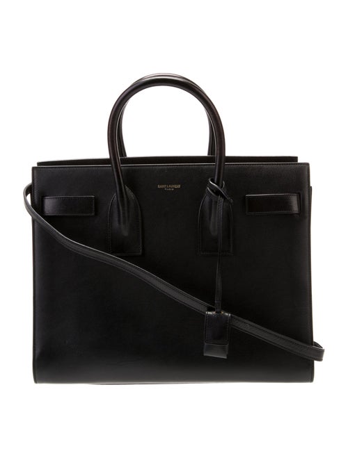 Saint Laurent Leather Sac De Jour