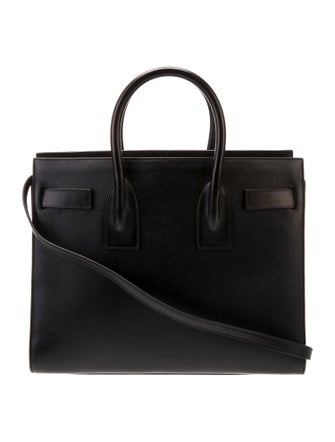 Saint Laurent Leather Sac De Jour