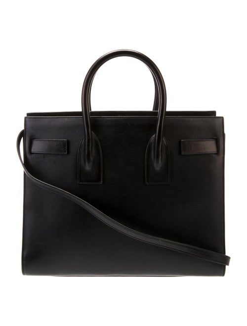 Saint Laurent Leather Sac De Jour