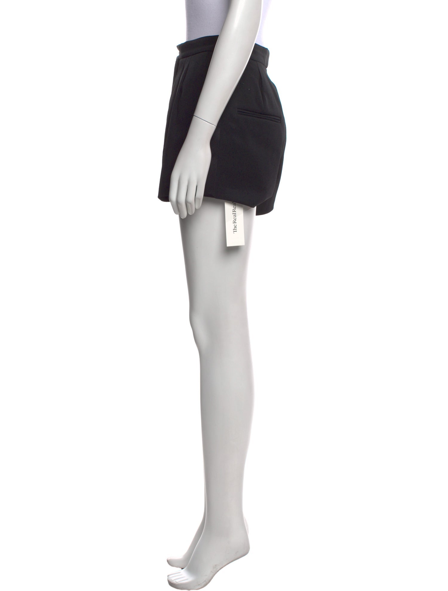 Saint Laurent Wool Mini Shorts