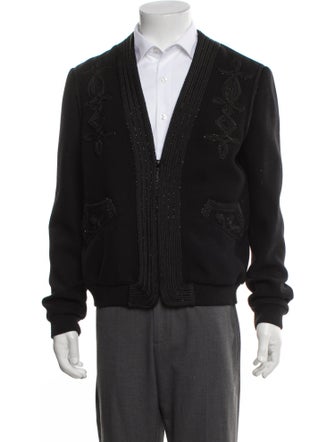 Saint Laurent 2018 Virgin Wool Moto Jacket