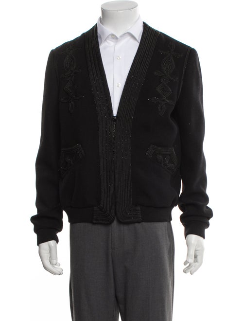 Saint Laurent 2018 Virgin Wool Moto Jacket