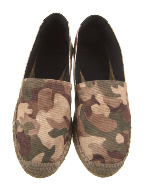 Saint Laurent Canvas Printed Espadrilles