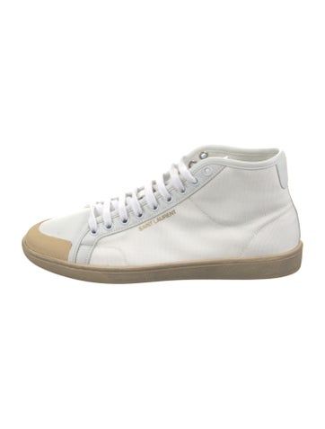 Saint Laurent Sneakers Canvas Colorblock Pattern 8