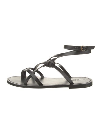 Saint Laurent Leather Sandals