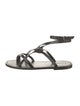 Saint Laurent Leather Sandals