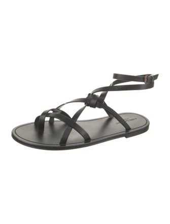 Saint Laurent Leather Sandals