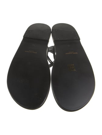 Saint Laurent Leather Sandals