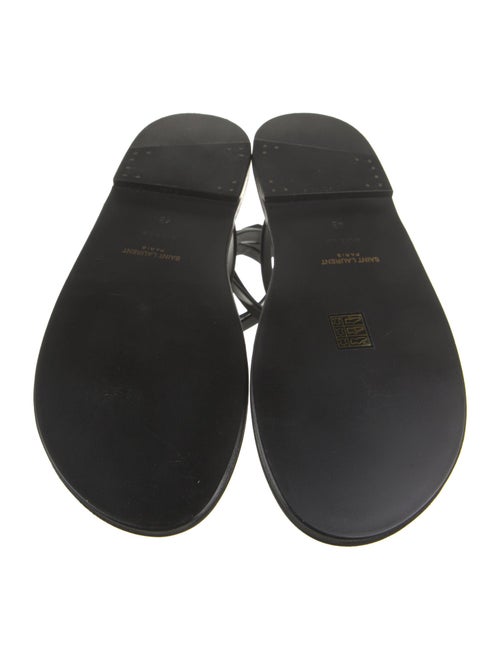 Saint Laurent Leather Sandals
