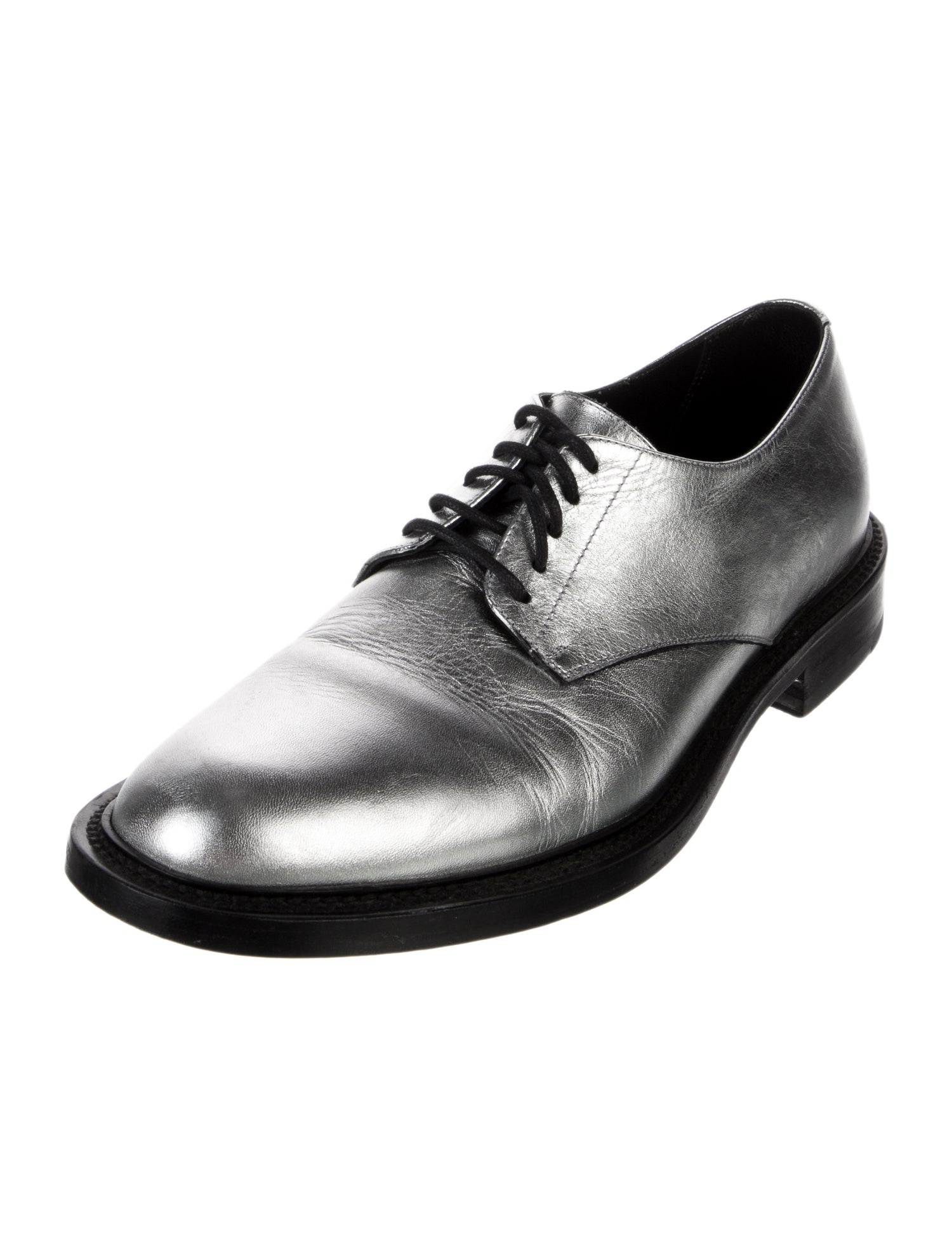 Saint Laurent Leather Dress Loafers