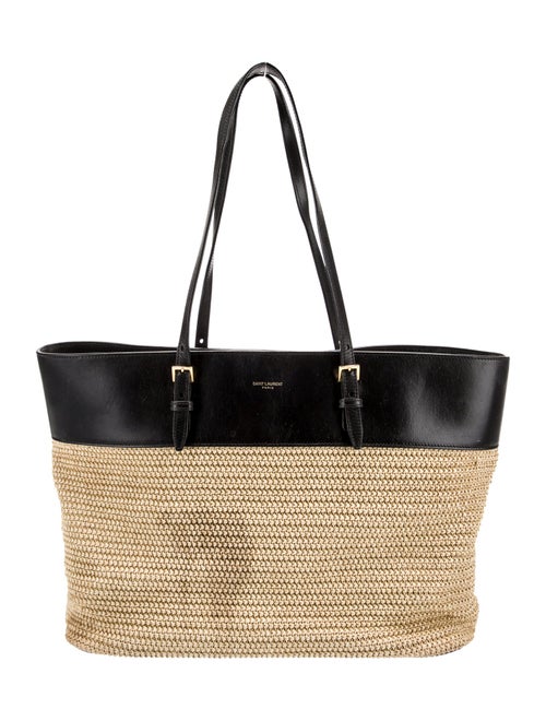 Saint Laurent Raffia Tote