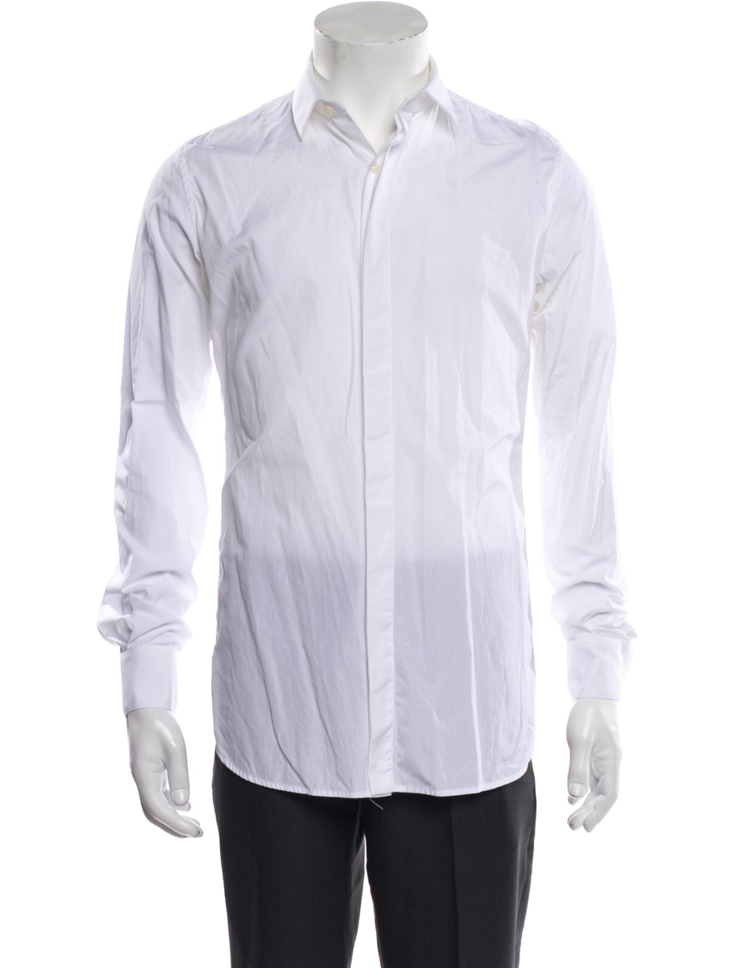 Saint Laurent 2019 Long Sleeve Dress Shirt