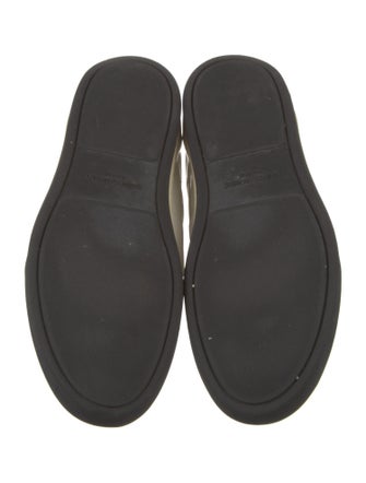 Saint Laurent Leather Colorblock Pattern Sneakers