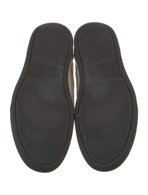 Saint Laurent Leather Colorblock Pattern Sneakers