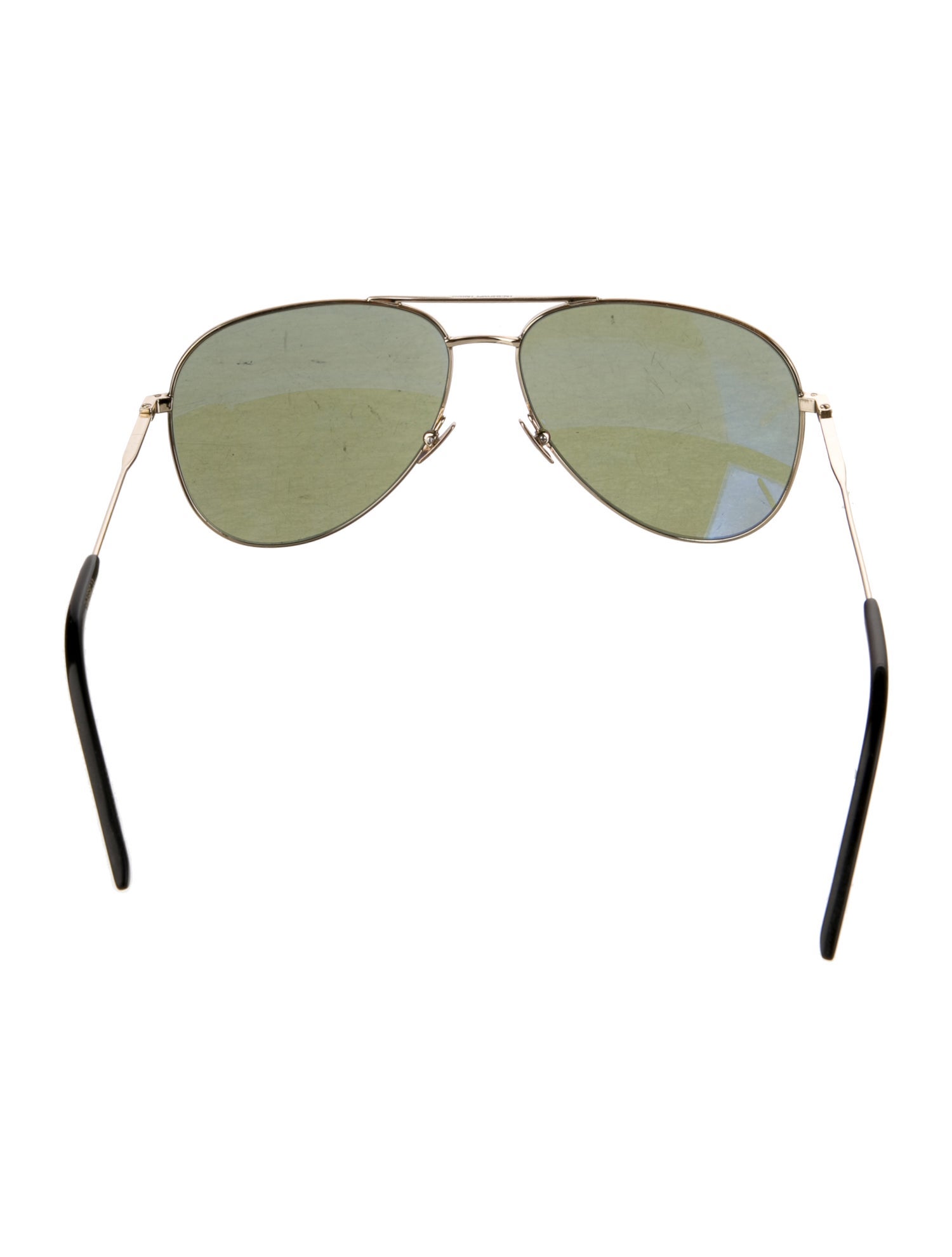 Saint Laurent Aviator Mirrored Sunglasses