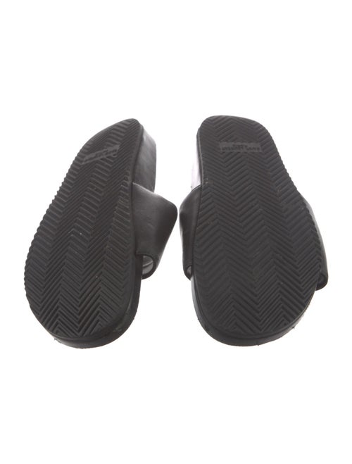 Saint Laurent Leather Slides