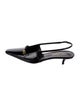 Saint Laurent Patent Leather Slingback Pumps