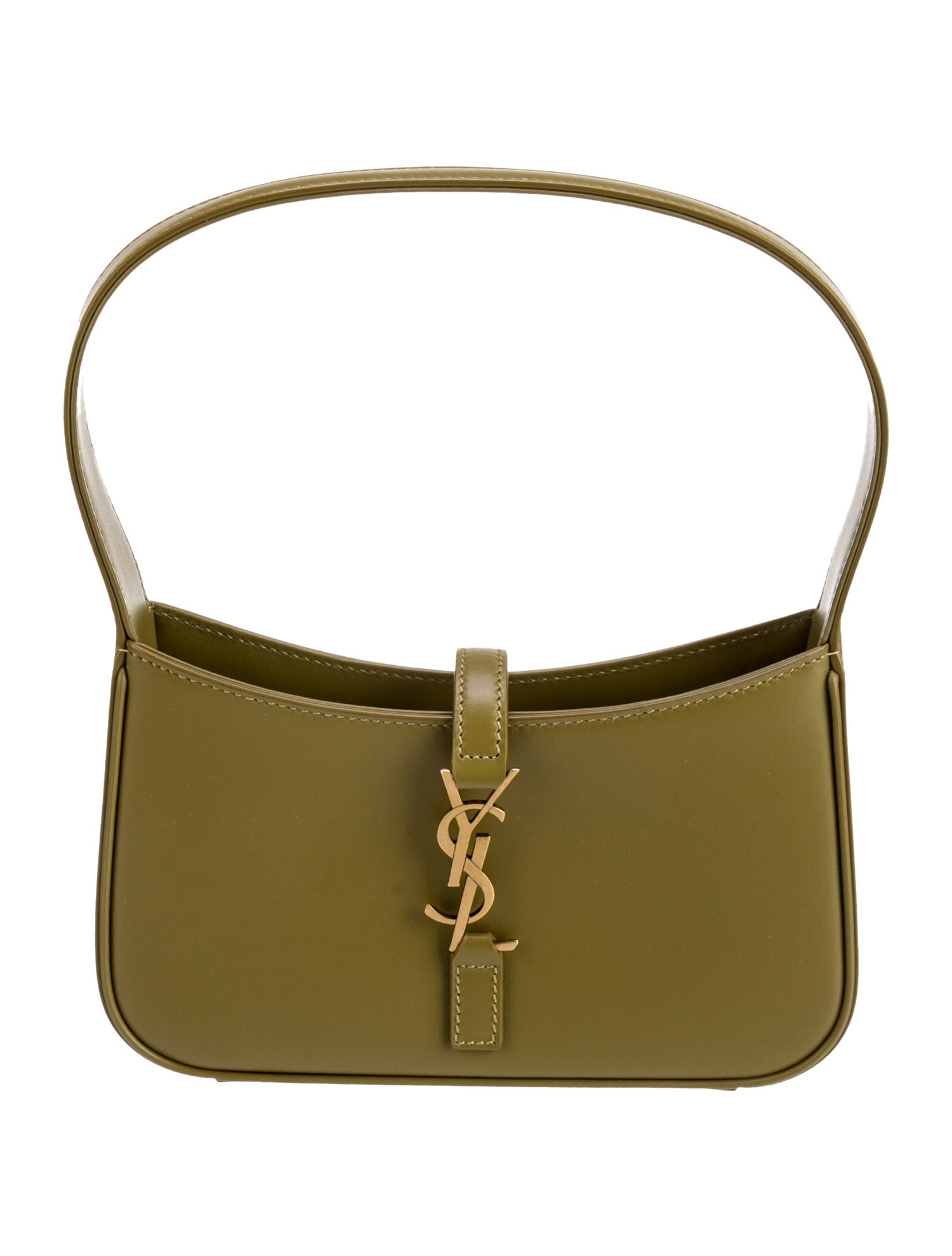 Saint Laurent Leather Le 5 à 7 Mini 2023