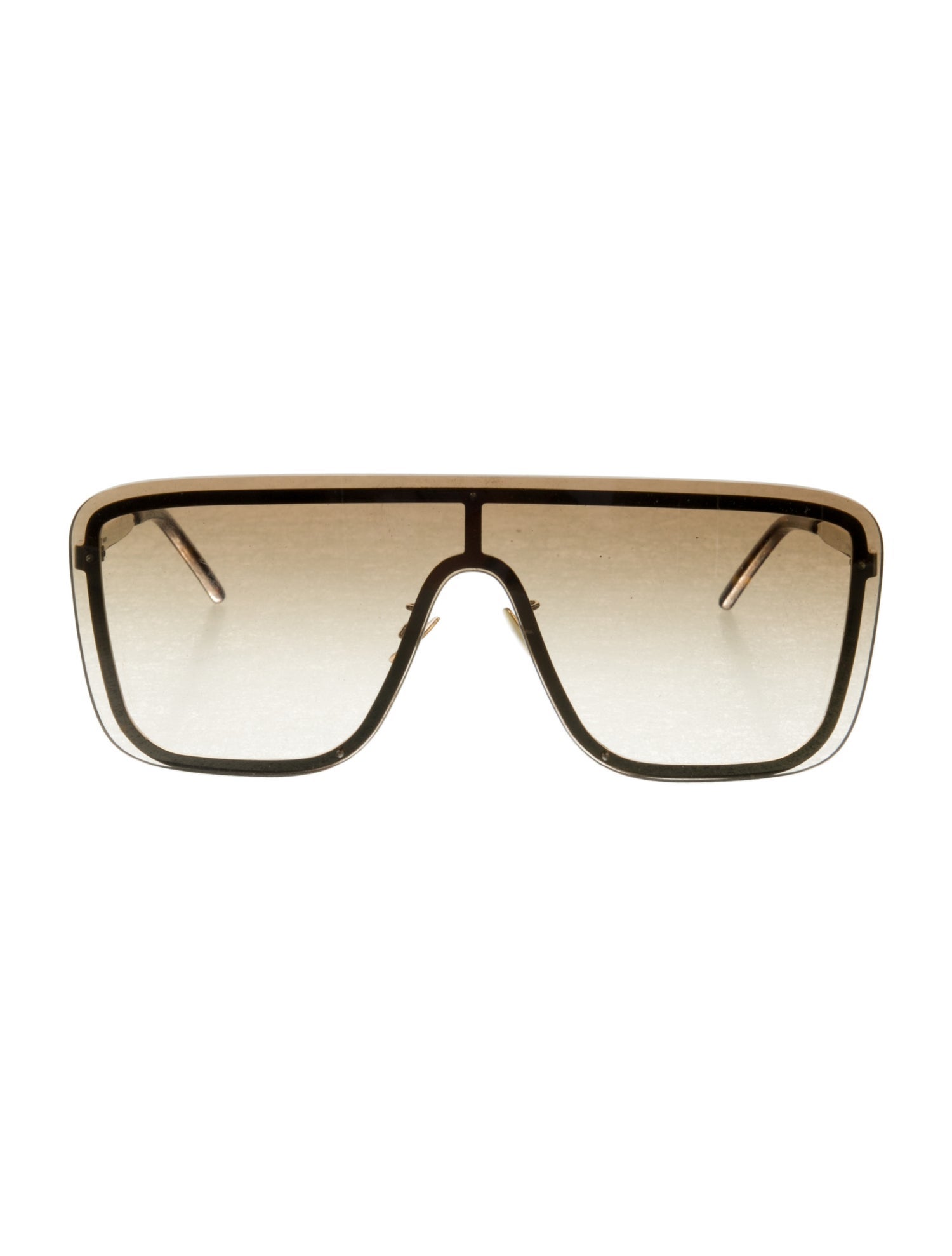 Saint Laurent Shield Gradient Sunglasses