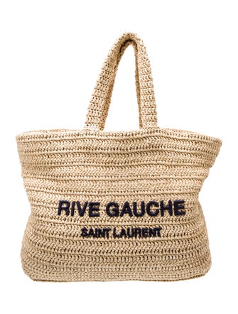 Saint Laurent Raffia Rive Gauche 2023