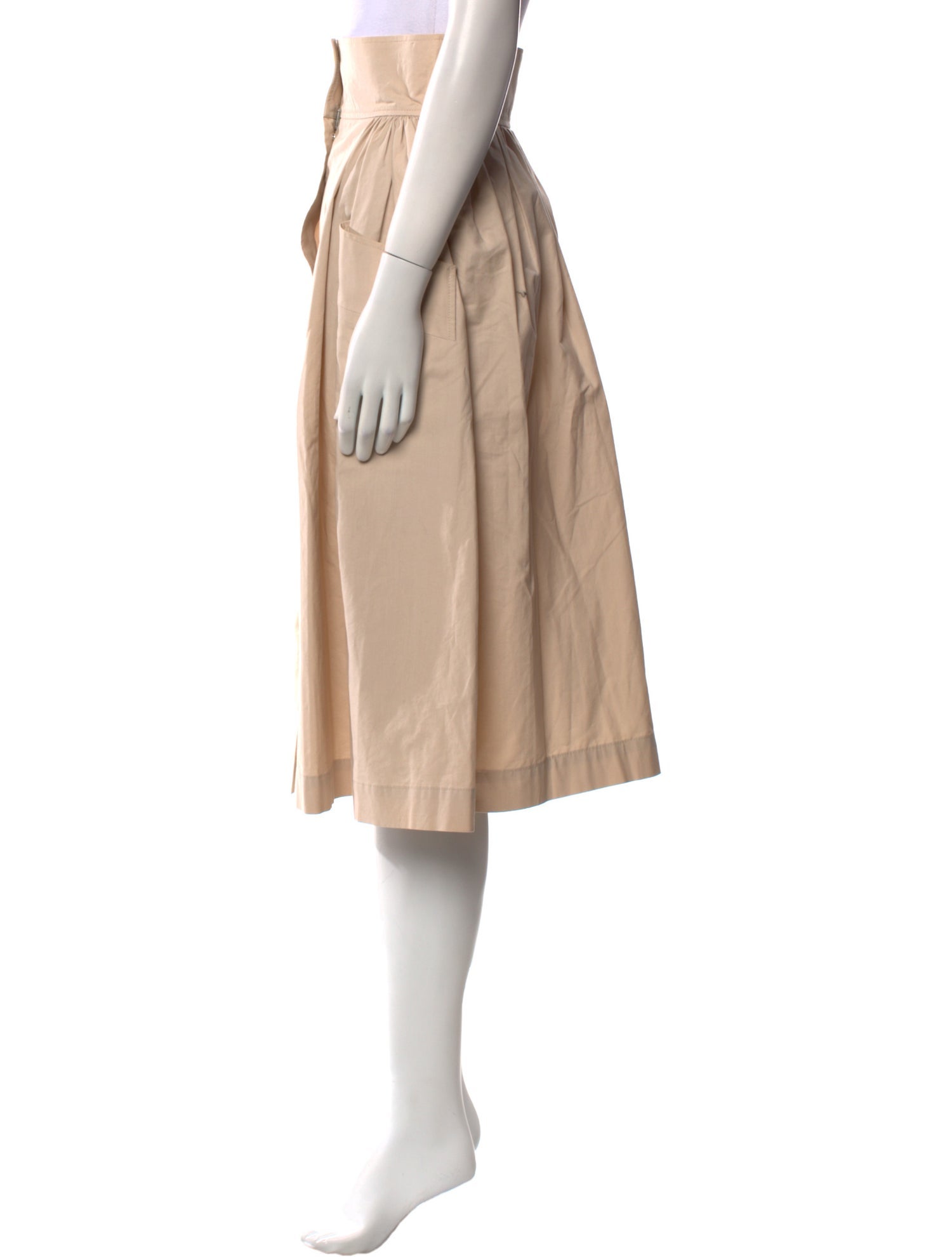 Yves Saint Laurent Rive Gauche Vintage Midi Length Skirt