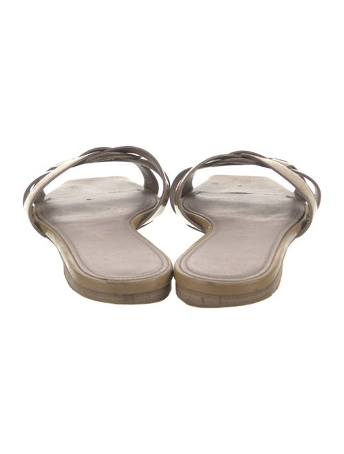 Saint Laurent Patent Leather Slides