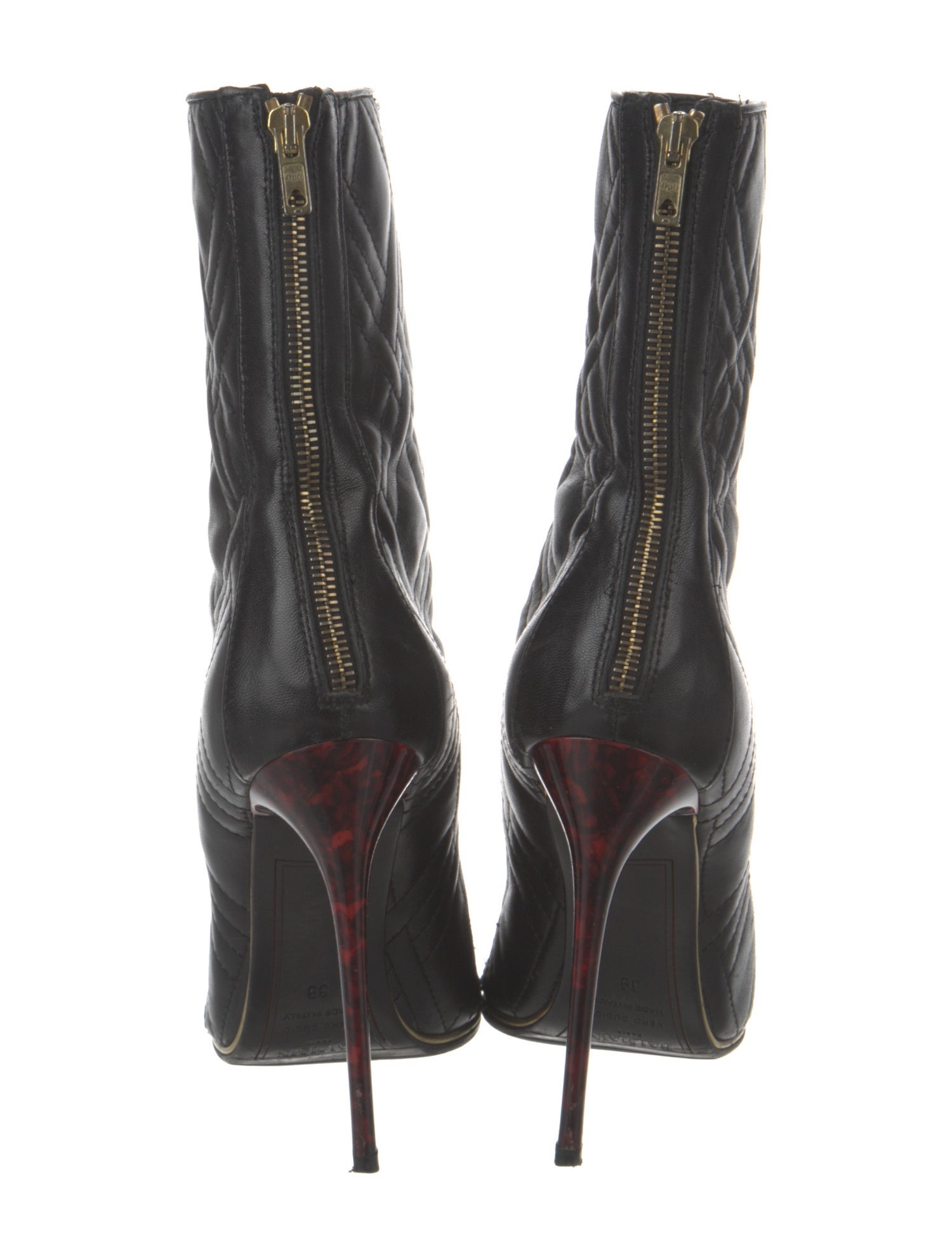Balmain Leather Boots