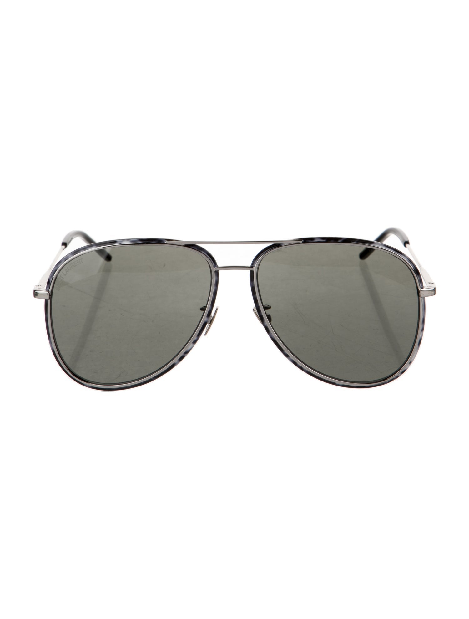 Saint Laurent Aviator Tinted Sunglasses