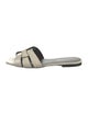 Saint Laurent Patent Leather Slides