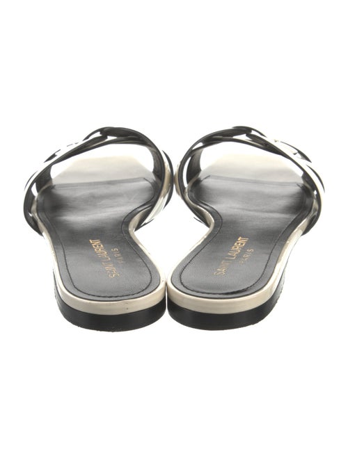 Saint Laurent Patent Leather Slides