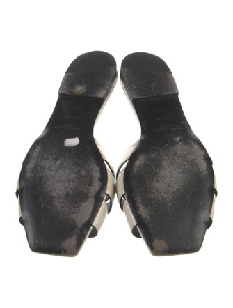 Saint Laurent Patent Leather Slides